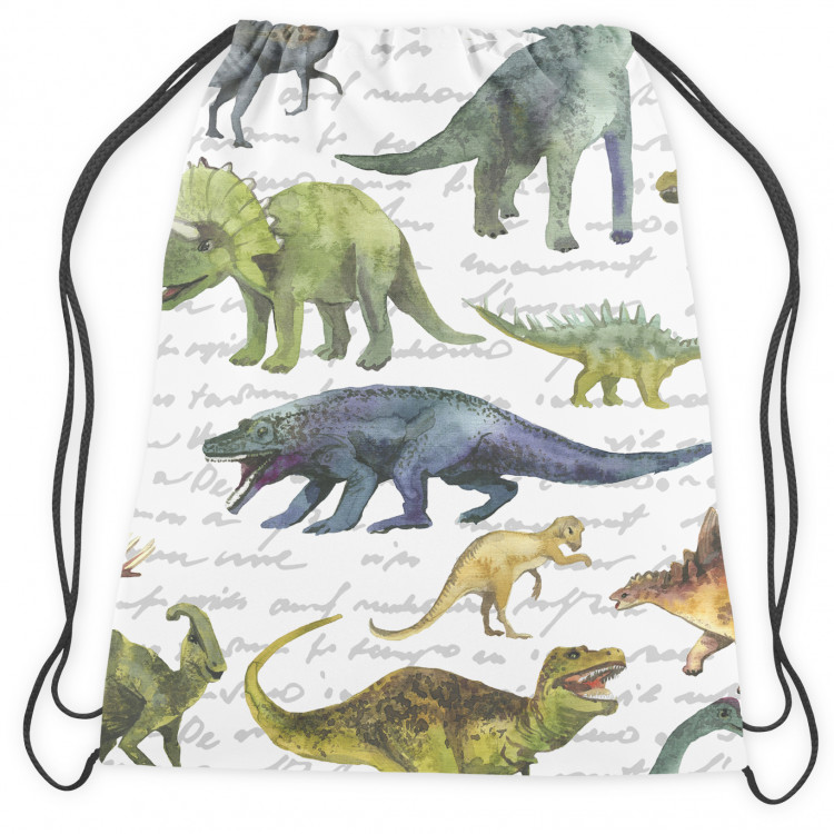 Backpack Great reptiles - graphic design with dinosaurs for a child's room 147397 additionalImage 3