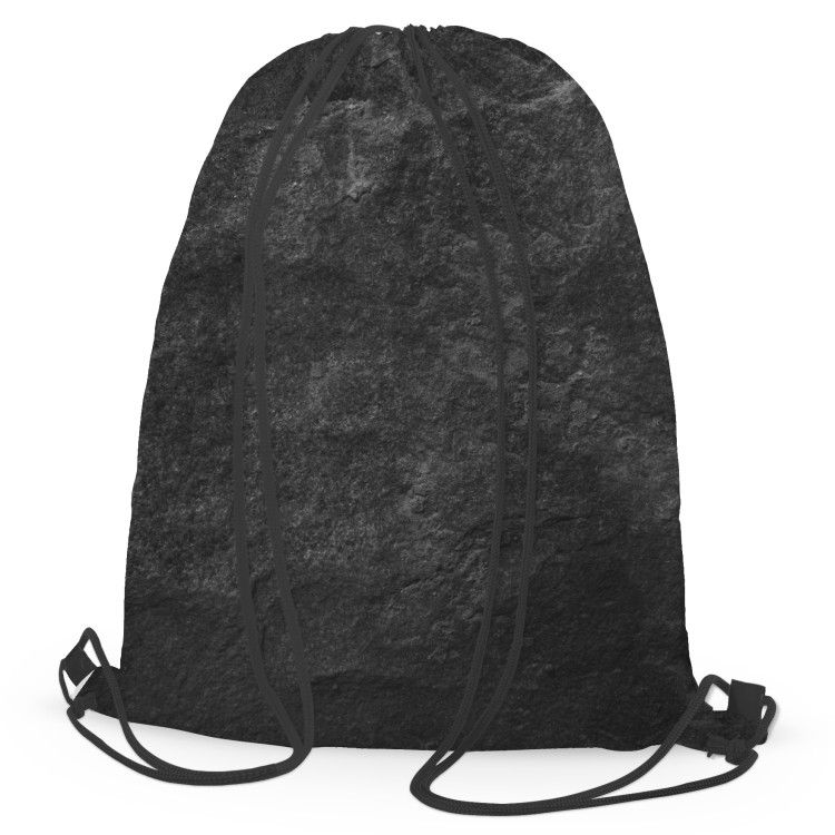Backpack Black gold - a pattern imitating the surface of a flagstone 147697