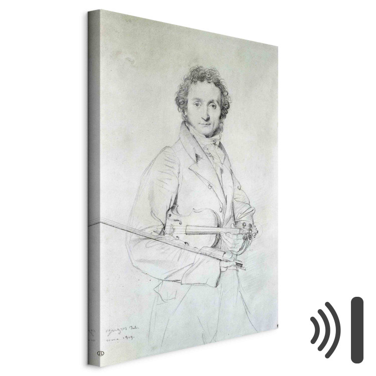 Canvas Portrait of Niccolo Paganini 158597 additionalImage 8