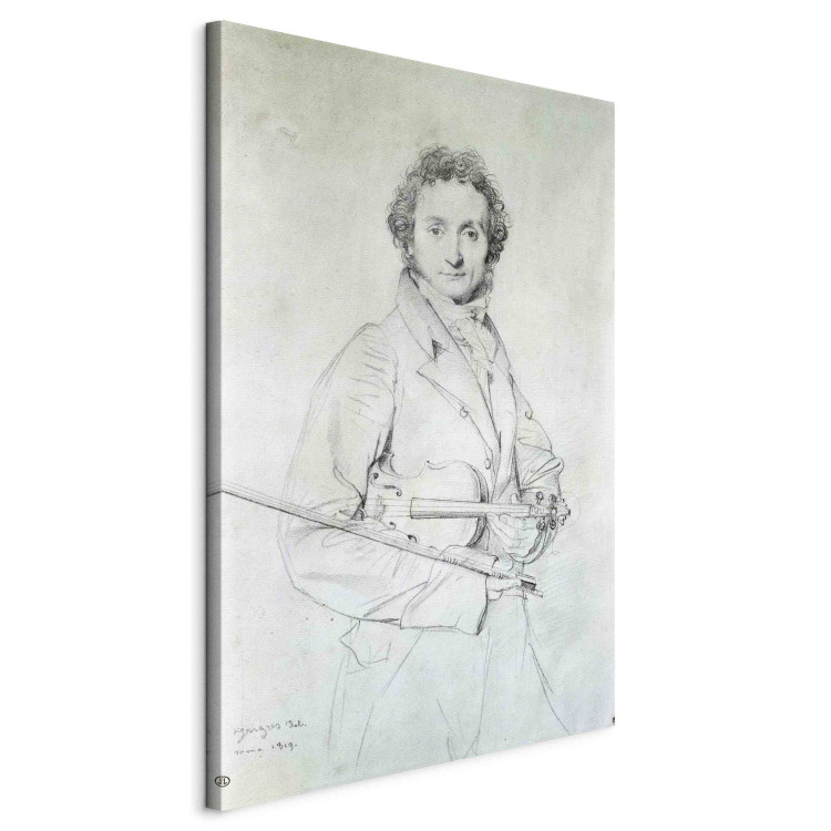 Canvas Portrait of Niccolo Paganini 158597 additionalImage 2
