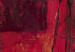 Canvas Red Abstraction (1-piece) - Fantasy with a flowing water effect 48097 additionalThumb 4