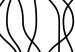 Canvas Curved lines - a minimalist design in an abstract version 117308 additionalThumb 5