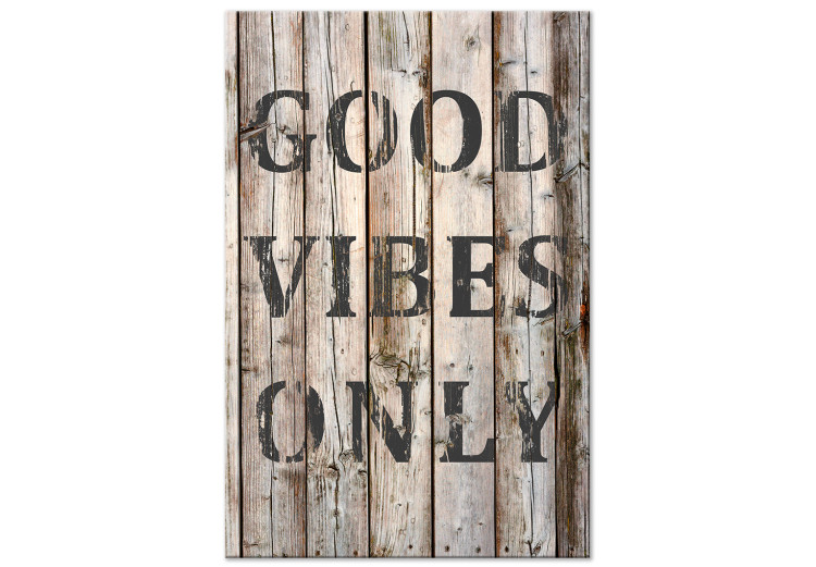 Canvas Retro: Good Vibes Only (1 Part) Vertical 125708