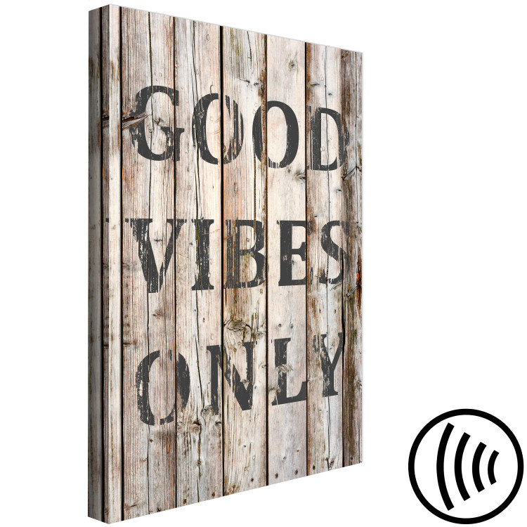 Canvas Retro: Good Vibes Only (1 Part) Vertical 125708 additionalImage 6