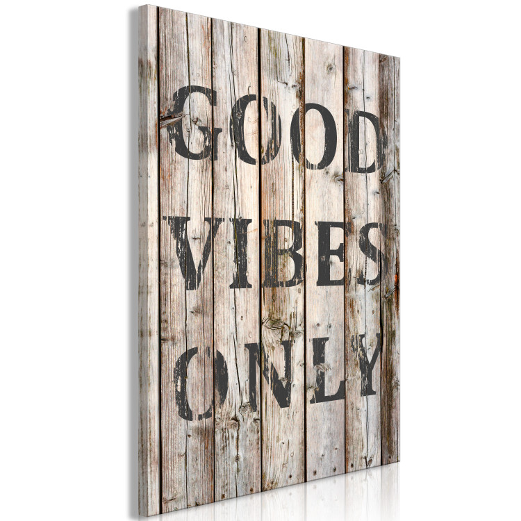 Canvas Retro: Good Vibes Only (1 Part) Vertical 125708 additionalImage 2