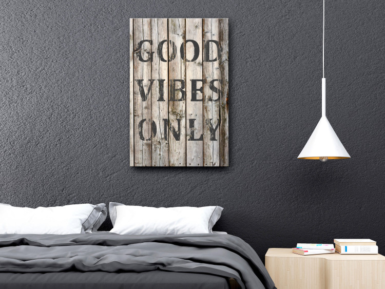 Canvas Retro: Good Vibes Only (1 Part) Vertical 125708 additionalImage 3