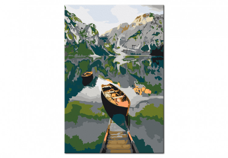 Paint by Number Kit Boat in the Mountains 132308 additionalImage 6