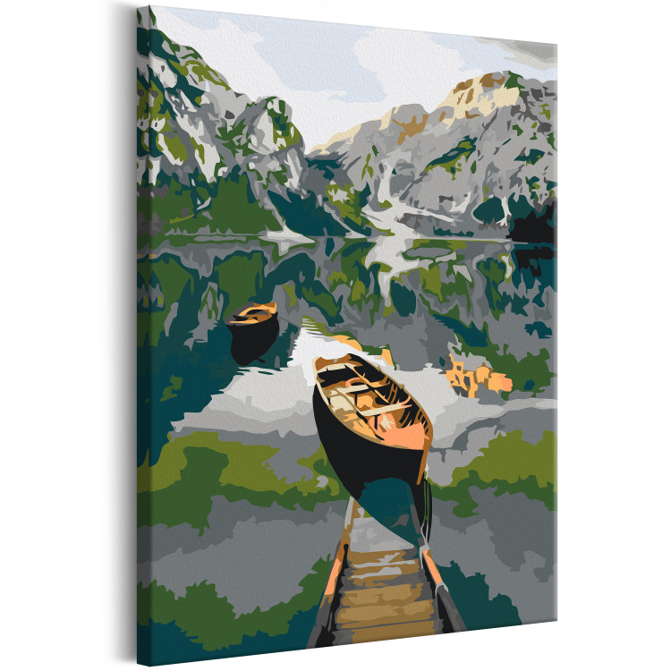 Paint by Number Kit Boat in the Mountains 132308 additionalImage 5