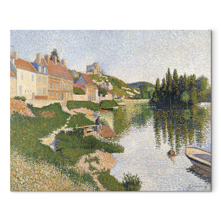 Canvas The River Bank, Petit-Andely 154308