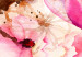 Canvas Dressed in flowers - sensual portrait of a woman with pink plants 64408 additionalThumb 4