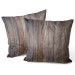 Decorative Velor Pillow Scandinavian flooring - pattern imitating wood plank texture 147118 additionalThumb 3