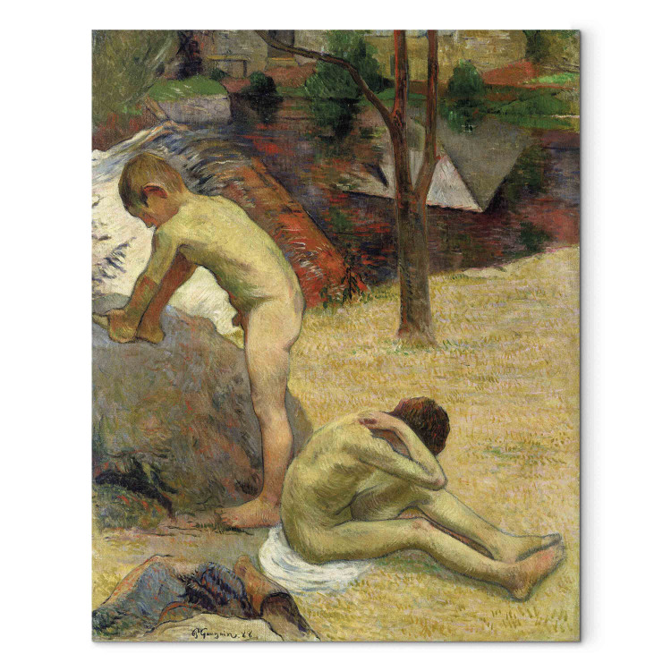 Canvas Breton Boys Bathing 157618