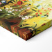 Canvas Charming Meadow (1-piece) - Colourful composition of small flowers 48618 additionalThumb 6