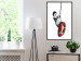Poster Banksy: Boy on a Swing - black and white boy on a swing with a wheel 132428 additionalThumb 3