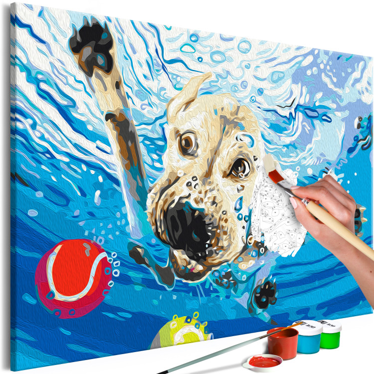 Paint by Number Kit Happy Dog 138428 additionalImage 5