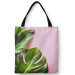 Shopping Bag A sweet combination - a floral composition in greens and pinks 147538