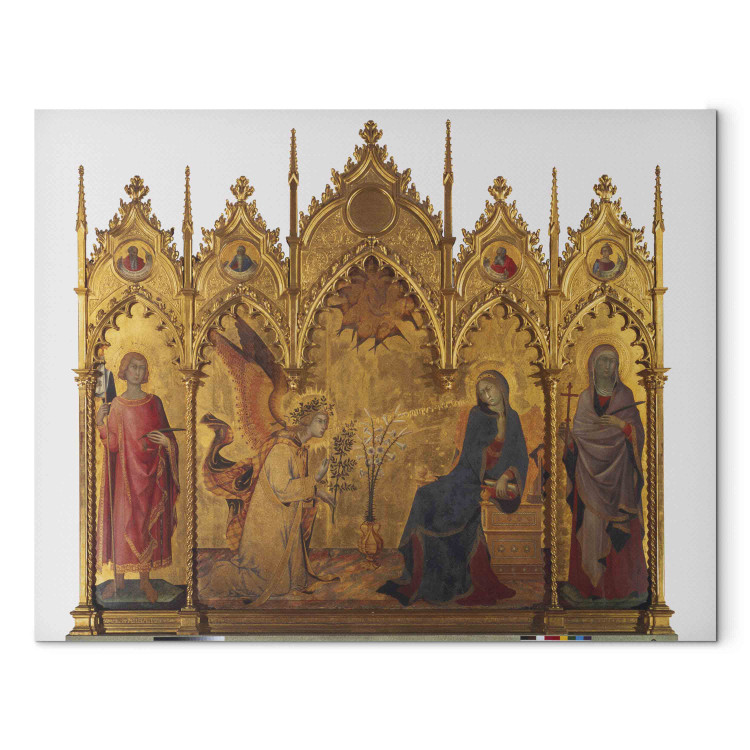 Canvas Annunciation / The Saints Ansanus and Julitta 155138