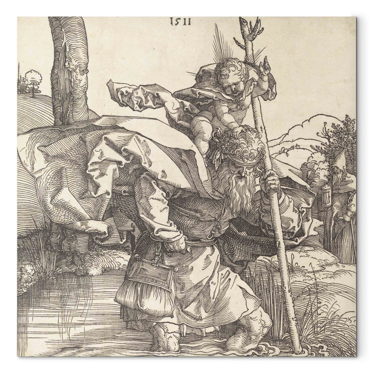 Canvas Saint Christopher 156538