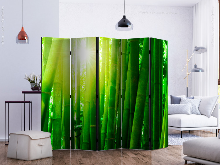 Room Divider Sun and bamboo II [Room Dividers] 133248 additionalImage 2