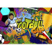 Wall Mural Football Championship - Colorful graffiti about football with a caption 61158 additionalThumb 6