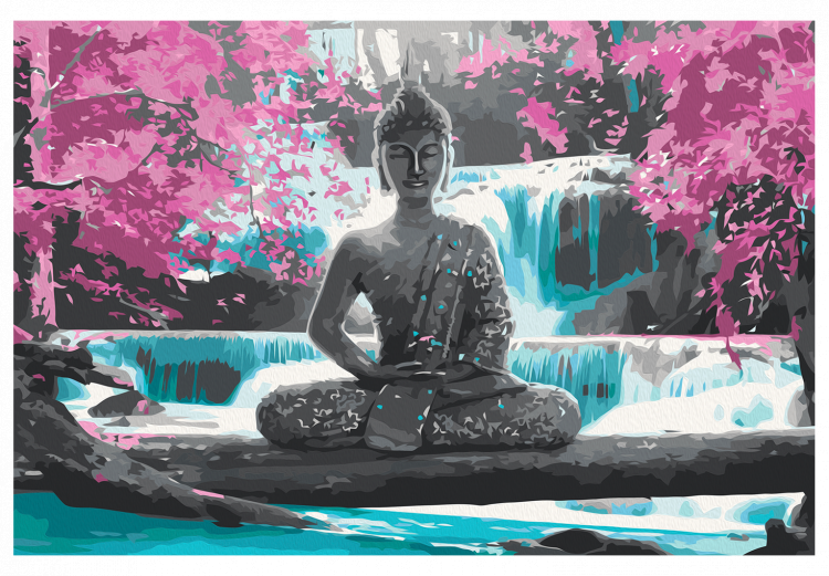 Paint by Number Kit Buddha and Waterfall 114468 additionalImage 7