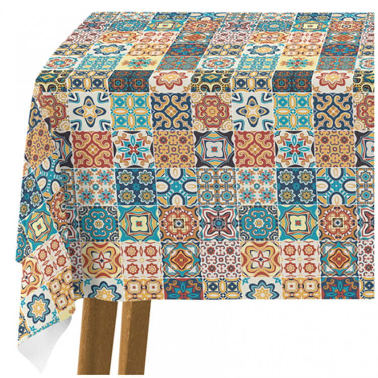 Tablecloth Spanish arabesque - a motif inspired by patchwork-style ceramics 147168