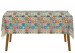 Tablecloth Spanish arabesque - a motif inspired by patchwork-style ceramics 147168 additionalThumb 4