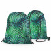 Backpack Palms and leaves - botanical composition, monstera in shades of green 147478 additionalThumb 3