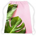 Backpack A sweet combination - a floral composition in greens and pinks 147578 additionalThumb 2