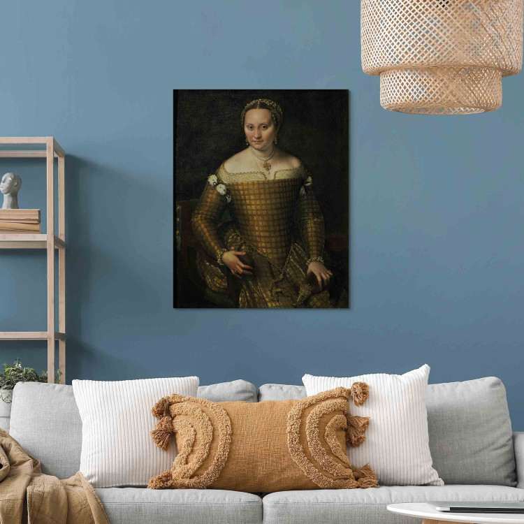 Canvas Portrait of the artist's mother, Bianca Ponzoni Anguisciola 152378 additionalImage 5