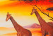 Canvas Wandering giraffes 49478 additionalThumb 2