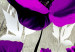 Acrylic Print Meadow: Purple Poppies 92378 additionalThumb 4