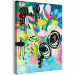 Paint by Number Kit Midnight Flowers 136988 additionalThumb 6