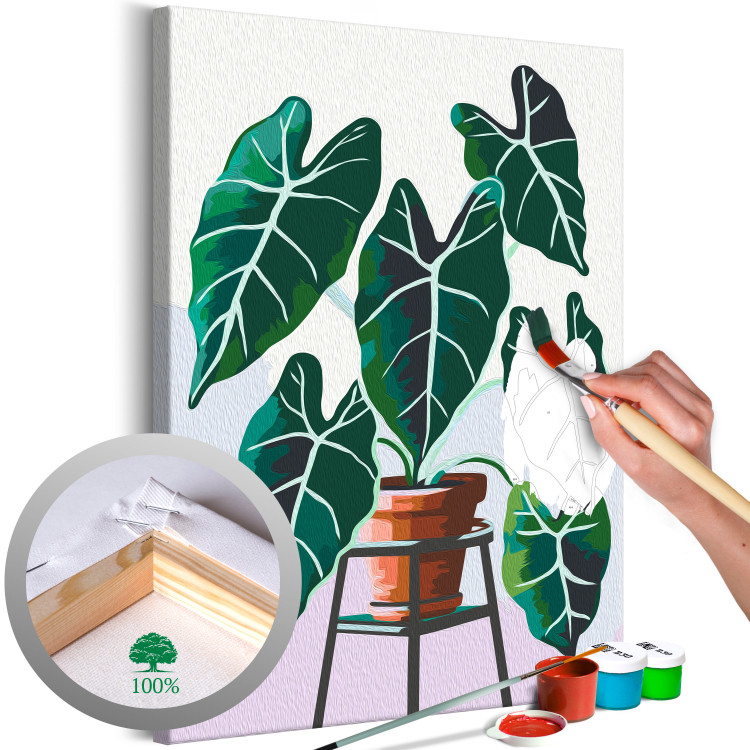 Paint by Number Kit Noble Alocasia 137288