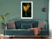 Poster Golden Vegetation - Bouquet of Leaves on a Dark Green Background 145488 additionalThumb 9