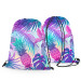 Backpack Piña colada - neon graphic pattern with tropical flora 147588 additionalThumb 3
