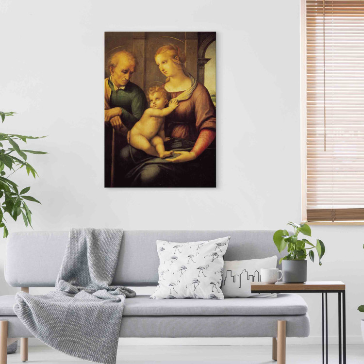 Canvas The Holy Family with the beardless Joseph 156188 additionalImage 3