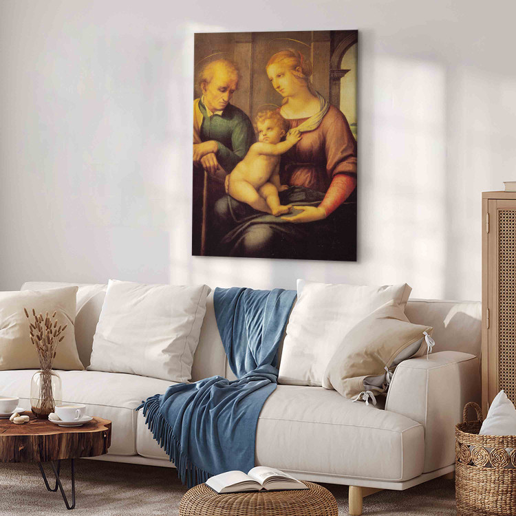Canvas The Holy Family with the beardless Joseph 156188 additionalImage 4
