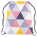Backpack Colourful mosaic - a geometric composition of triangles 147398 additionalThumb 2