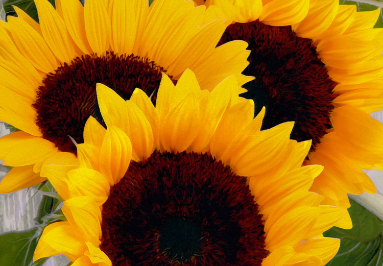 Canvas Van Gogh's Sunflowers (1 Part) Vertical 124409 additionalImage 5