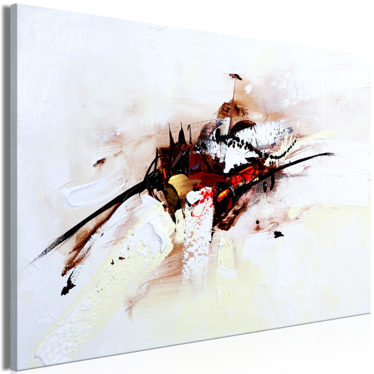 Canvas Sea Symbol (1-part) - Artistic Ship in Abstract Art 117819 additionalImage 2
