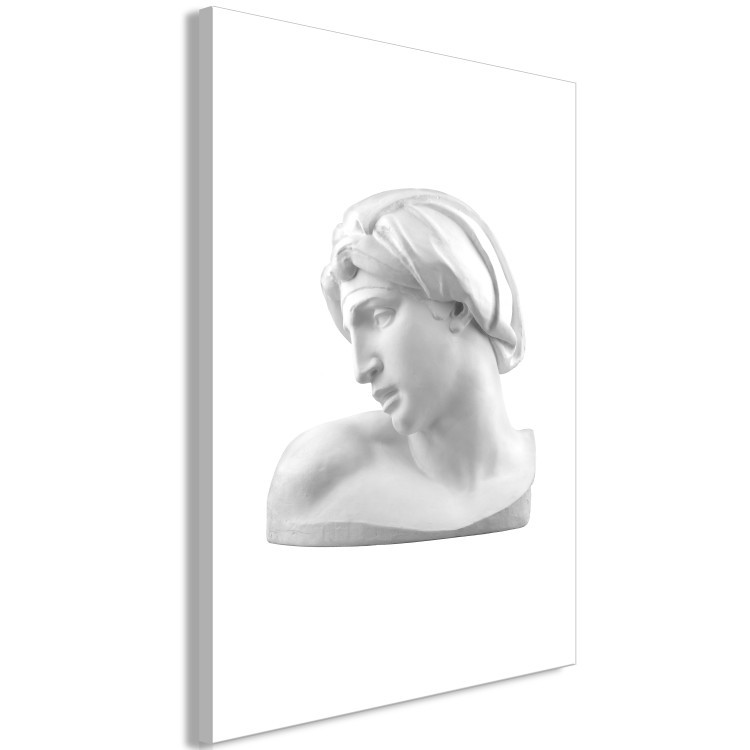 Canvas Stone profile - a Renaissance bust detail on a white background 119119 additionalImage 2