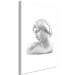 Canvas Stone profile - a Renaissance bust detail on a white background 119119 additionalThumb 2