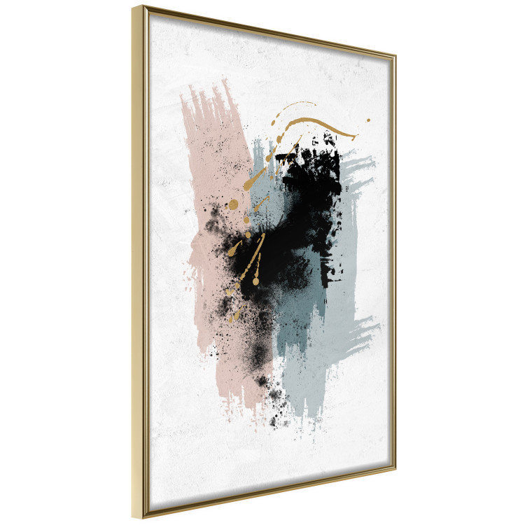 Poster Beige Relief - Expressive Brush Strokes in Delicate Tones 145519 additionalImage 16