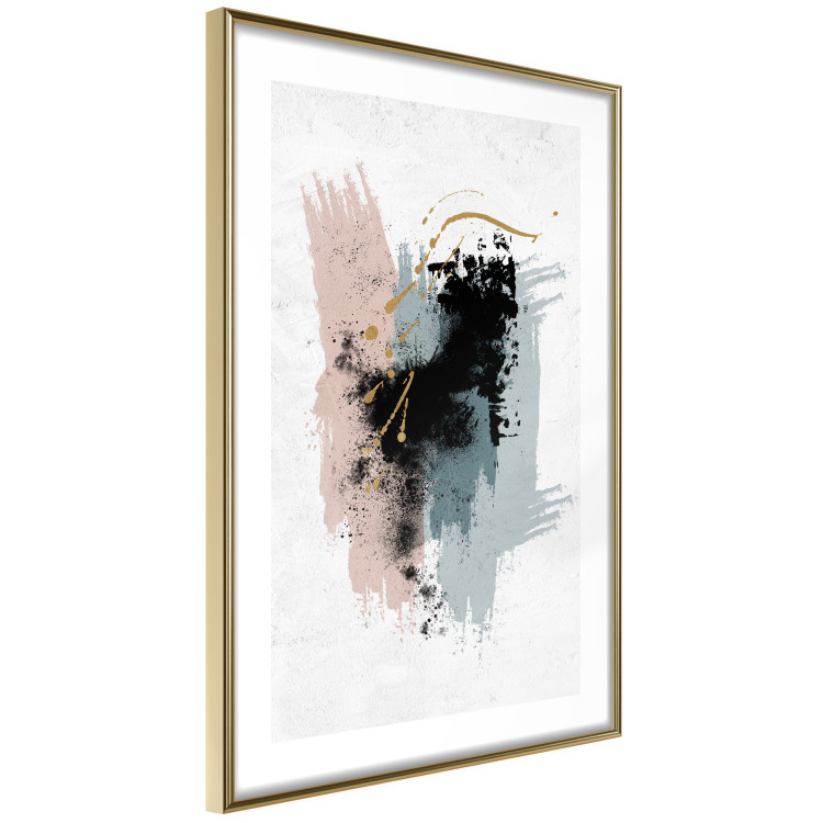 Poster Beige Relief - Expressive Brush Strokes in Delicate Tones 145519 additionalImage 18