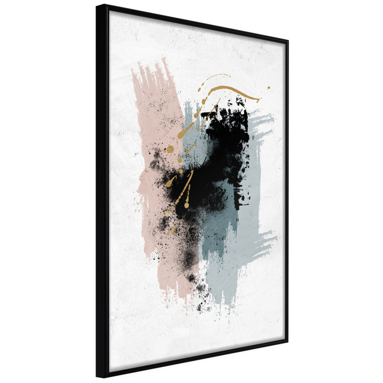 Poster Beige Relief - Expressive Brush Strokes in Delicate Tones 145519 additionalImage 3