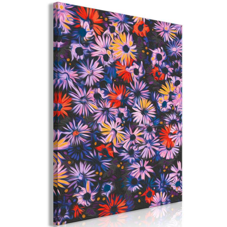 Paint by Number Kit Colorful Flowers - Blooming Meadow in Red, Purple and Yellow Colors 146219 additionalImage 5