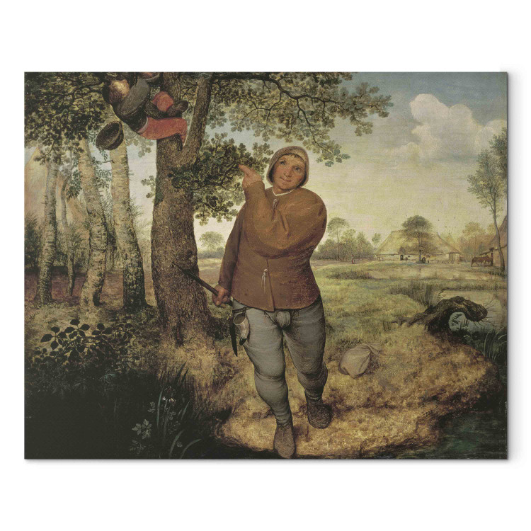 Canvas Peasant and Birdnester 153319