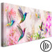 Canvas Colourful Hummingbirds (1 Part) Narrow 108029 additionalThumb 6