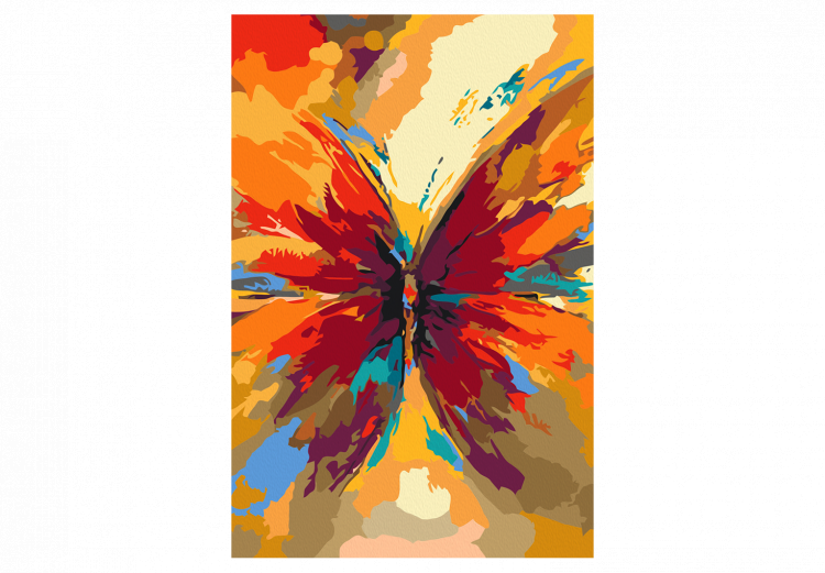 Paint by Number Kit Multicolored Butterfly 134629 additionalImage 4
